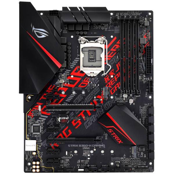 Asus ROG STRIX B360-H GAMING Optane Motherboard، مادربرد ایسوس مدل ROG STRIX B360-H GAMING Optane