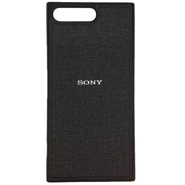 TPU Cloth Design Cover For Sony Xperia XZ Premium، کاور ژله ای طرح پارچه مناسب برای گوشی موبایل سونی Xperia XZ Premium