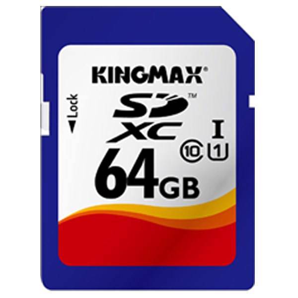 Kingmax Professional Grade Class 10 UHS-I U1 80MBps SDXC - 64GB، کارت حافظه SDXC کینگ مکس مدل Professional Grade کلاس 10 استاندارد UHS-I U1 سرعت 80MBps ظرفیت 64 گیگابایت