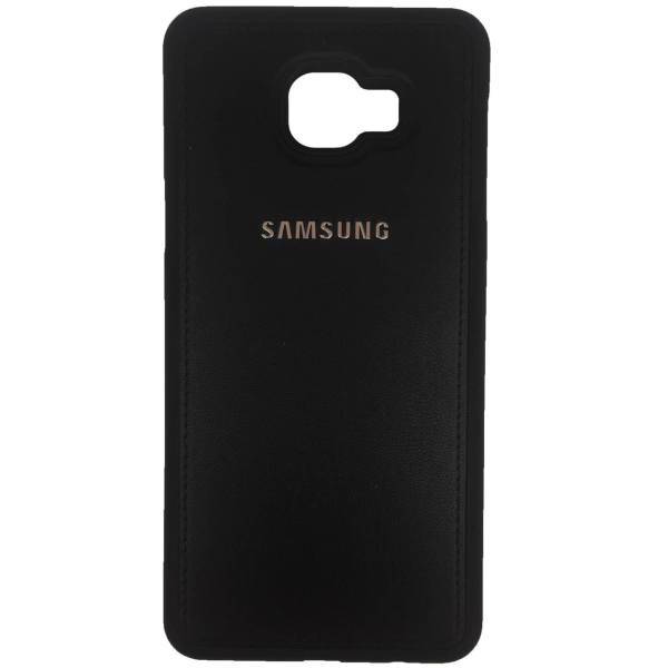 TPU Leather Design Cover For Samsung Galaxy C7، کاور ژله ای طرح چرم مناسب برای گوشی موبایل سامسونگ Galaxy C7