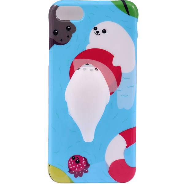 Ako 3D Doll Cover For Mobile iphone 7، کاور محافظ عروسکی سه بعدی آکو مناسب برای گوشی موبایل آیفون 7