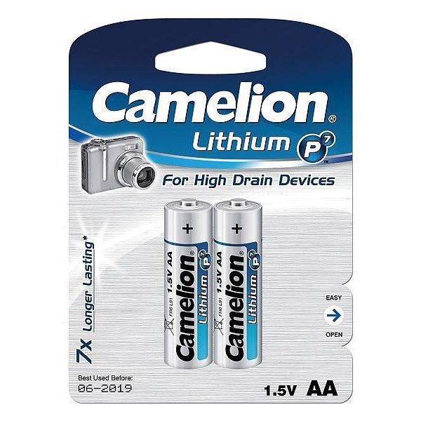 Camelion P7 AA Battery Pack Of 2، باتری قلمی کملیون مدل P7 بسته 2 عددی