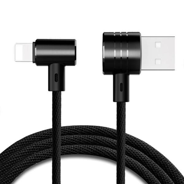 Baseus T-Type USB To microUSB and Lightning Cable 1.2m، کابل تبدیل USB به microUSB و لایتنینگ باسئوس مدل T-Type به طول 1.2 متر