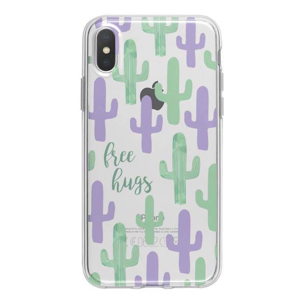 Free Hugs Case Cover For iPhone X / 10، کاور ژله ای وینا مدل Free Hugs مناسب برای گوشی موبایل آیفون X / 10