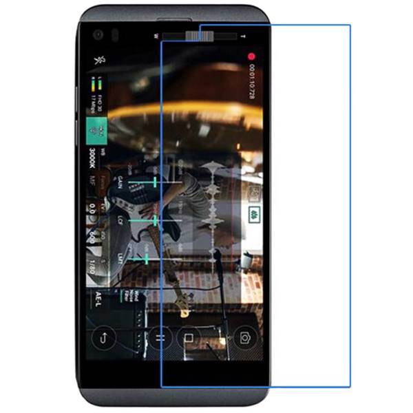 Tempered Glass Screen Protector For LG Q8، محافظ صفحه نمایش شیشه ای مدل Tempered مناسب برای گوشی موبایل LG Q8