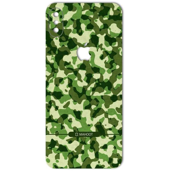 MAHOOT Army-Pattern Design for iPhone X، برچسب تزئینی ماهوت مدل Army-Pattern Design مناسب برای گوشی iPhone X