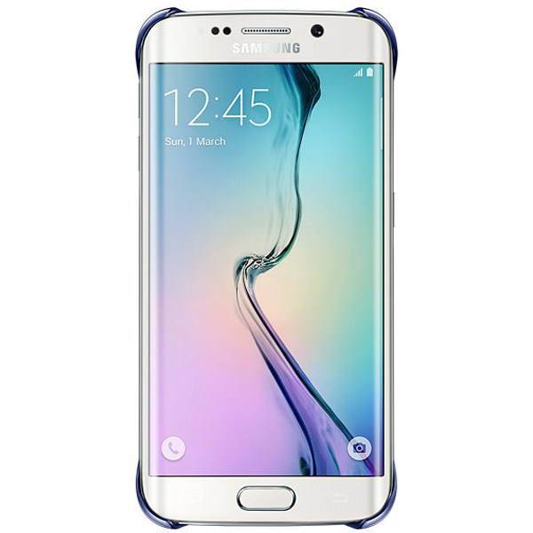 Samsung Galaxy S6 Edge Original Clear Back Cover، کاور سیلیکونی اوریجینال مناسب برای گوشی سامسونگ گلکسی اس 6 اج