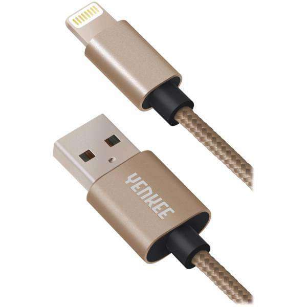 Yenkee YCU 601 USB To Lightning Cable 1m، کابل تبدیل USB به لایتنینگ ینکی مدل YCU 601 به طول 1 متر