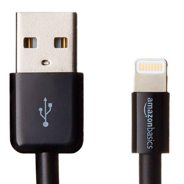 AmazonBasics USB To Lightning Cable 0.9m، کابل تبدیل USB به لایتنینگ آمازون بیسیکس به طول 0.9 متر