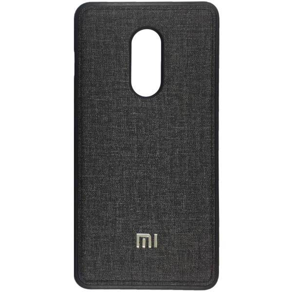 TPU Cloth Design Cover For Xiaomi Redmi Note 4X، کاور ژله ای طرح پارچه مناسب برای گوشی موبایل شیاومی Redmi Note 4X