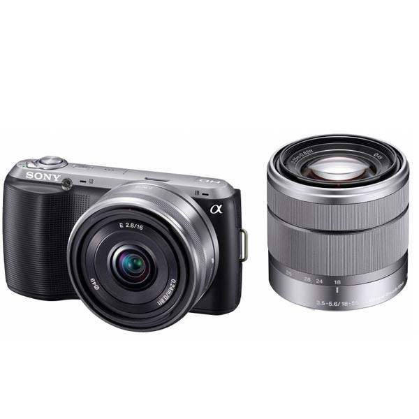 Sony Alpha NEX-C3D، دوربین دیجیتال سونی آلفا ان ایی ایکس - سی 3 (دو لنز)