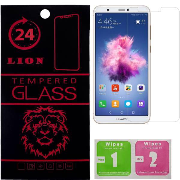 LION 2.5D Full Glass Screen Protector For Huawei P Smart، محافظ صفحه نمایش شیشه ای لاین مدل 2.5D مناسب برای گوشی هوآوی P Smart