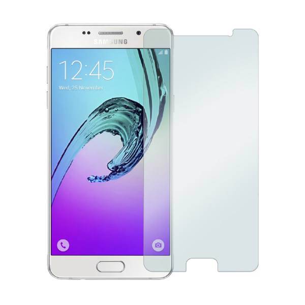 9h tempered glass screen protector for Samsung Galaxy A5 2016، محافظ صفحه نمایش شیشه ای 9H مناسب برای گوشی موبایل سامسونگ Galaxy A5 2016