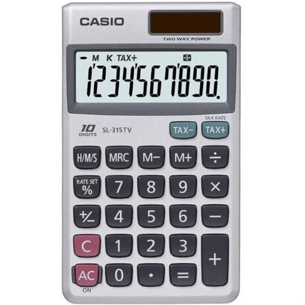 Casio SL-315TV Calculator، ماشین حساب کاسیو مدل SL-315TV