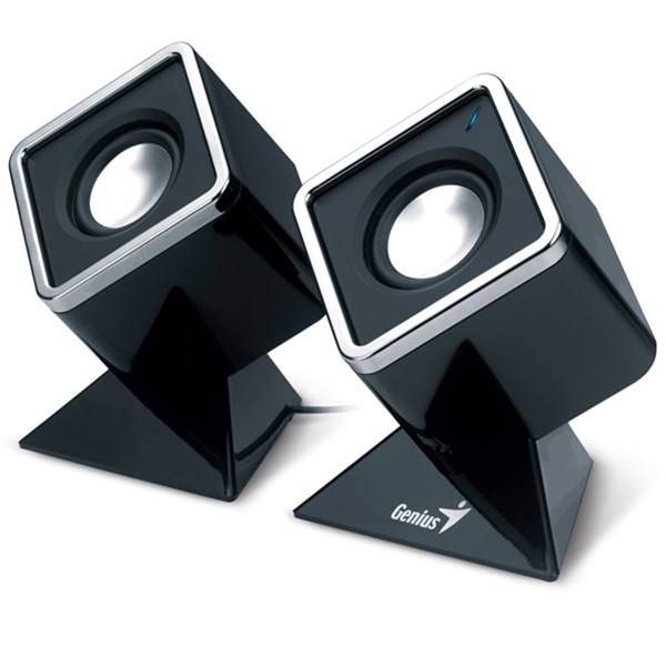 Genius SP-D120 Cubed Stereo Speakers، اسپیکر استریو جنیوس SP-D120