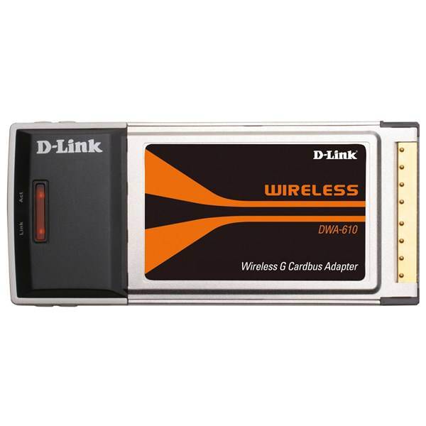 D-Link DWA-610 Wireless G Notebook Adapter، کارت شبکه بی‌سیم دی-لینک مدل DWA-610
