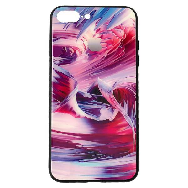 Sky Glass Cover For iPhone7 Plus-iPhone 8 Plus، کاور پشت شیشه ای طرحدار ابر و باد مدل Sky مناسب برای گوشی موبایل آیفون 7 پلاس، آیفون 8 پلاس