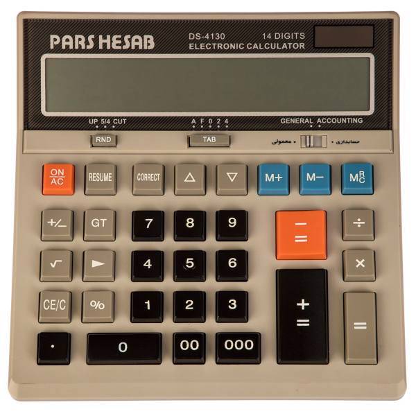 Pars Hesab DS-4130 Calculator، ماشین حساب پارس حساب مدل DS-4130