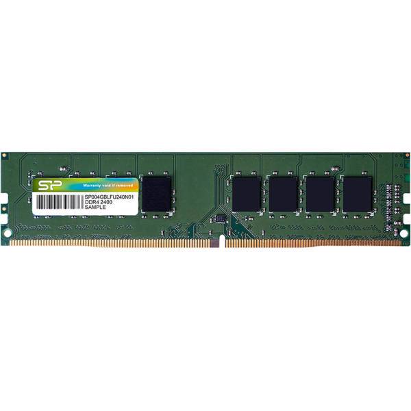 Silicon Power DDR4 2400MHz CL17 Single Channel Desktop RAM - 4GB، رم دسکتاپ DDR4 تک کاناله 2400 مگاهرتز CL17 سیلیکون پاور ظرفیت 4 گیگابایت