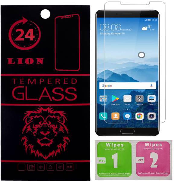 LION 2.5D Full Glass Screen Protector For Huawei Mate 10، محافظ صفحه نمایش شیشه ای لاین مدل 2.5D مناسب برای گوشی هوآوی Mate 10