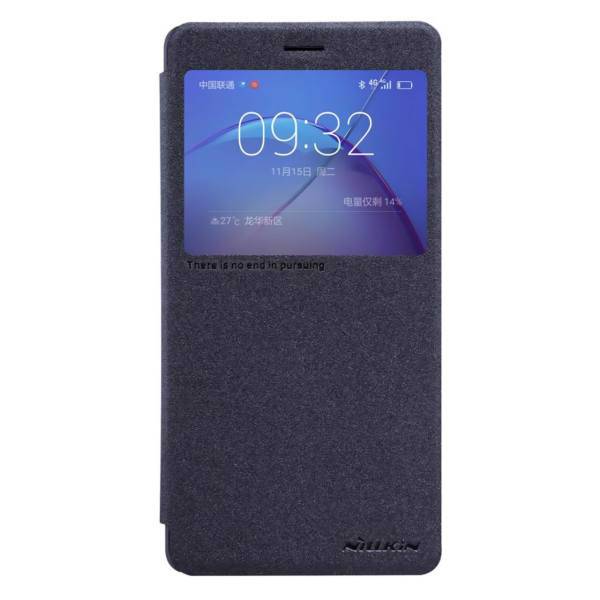 Nillkin New Leather Sparkle Flip Cover For Huawei Mate 9 Lite، کیف کلاسوری نیلکین مدل New Leather Sparkle مناسب برای گوشی موبایل هوآوی Mate 9 Lite