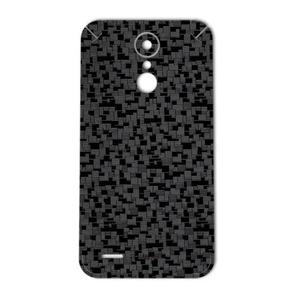 MAHOOT Silicon Texture Sticker for LG K10 2017، برچسب تزئینی ماهوت مدل Silicon Texture مناسب برای گوشی LG K10 2017