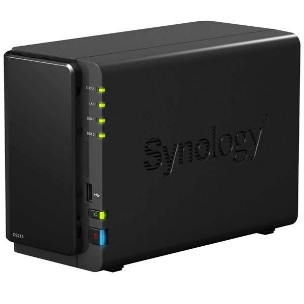 Synology DiskStation DS214 2-Bay NAS Server، ذخیره ساز تحت شبکه 2Bay سینولوژی مدل دیسک استیشن DS214