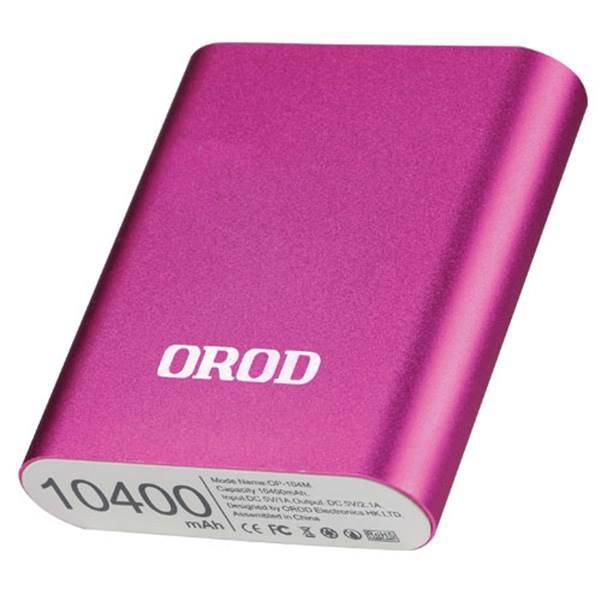 Orod OP-104M 10400mAh Power Bank، شارژر همراه ارد مدل OP-104M با ظرفیت 10400mAh