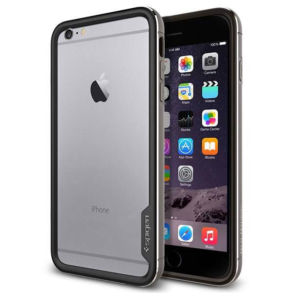 Spigen Neo Hybrid EX Metal Bumper For Apple iPhone 6 Plus/6s Plus، بامپر اسپیگن مدل Neo Hybrid EX Metal مناسب برای گوشی موبایل آیفون 6 پلاس/6s پلاس