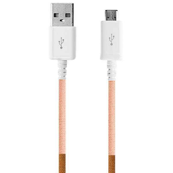 Vod Ex C-10 USB To microUSB Cable 1m، کابل تبدیل USB به MicroUSB ود اکس مدل C-10 به طول 1 متر