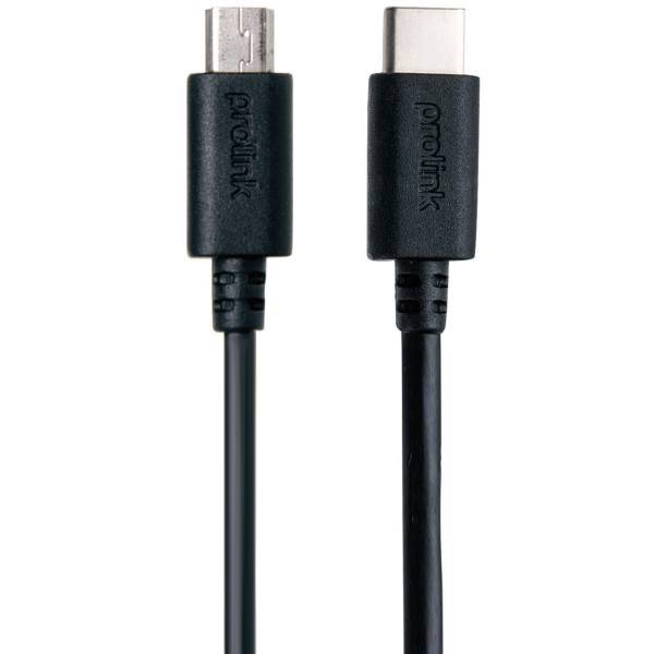 Prolink PB481-0100 USB-C To miniUSB Cable 1m، کابل تبدیل USB-C به miniUSB پرولینک مدل PB481-0100 طول 1 متر