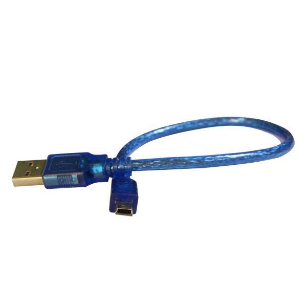 Active Link Transparent MINI USB Cable 0.3 m، کابل MINI USB اکتیو لینک مدل Transparent به طول 3.0 متر