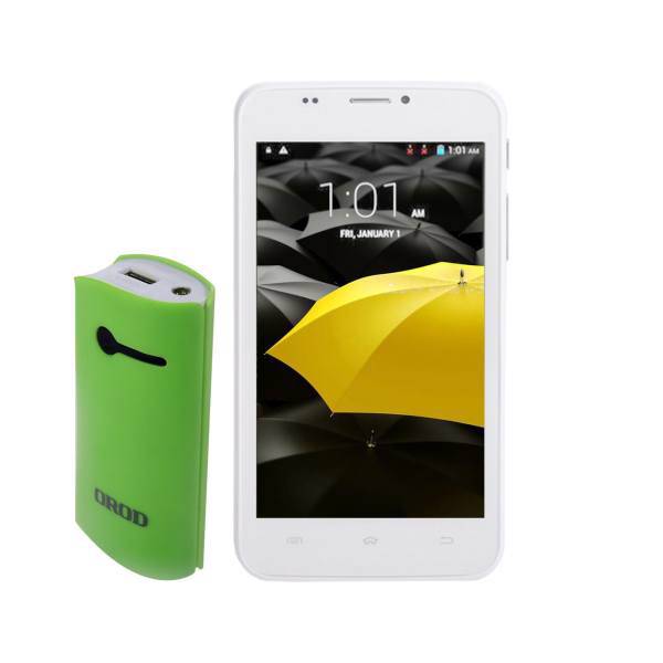 Ken Xin Da Delta dual sim mobile phone with a powerbank and a cover، گوشی موبایل کن شین دا مدل Delta دو سیم کارت به همراه یک شارژر همراه و یک کاور