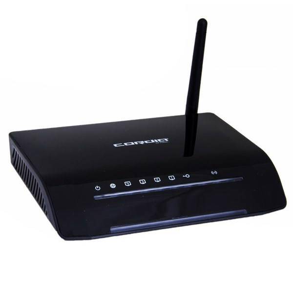 Cordia CWAR-1140 Wireless N150 ADSL2/2+ Modem Router، مودم-روتر +ADSL2/2 و بی‌سیم کوردیا مدل CWAR-1140