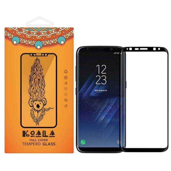 KOALA Full Cover Glass Screen Protector For Samsung Galaxy S8 Plus، محافظ صفحه نمایش شیشه ای کوالا مدل Full Cover مناسب برای گوشی موبایل سامسونگ Galaxy S8 Plus