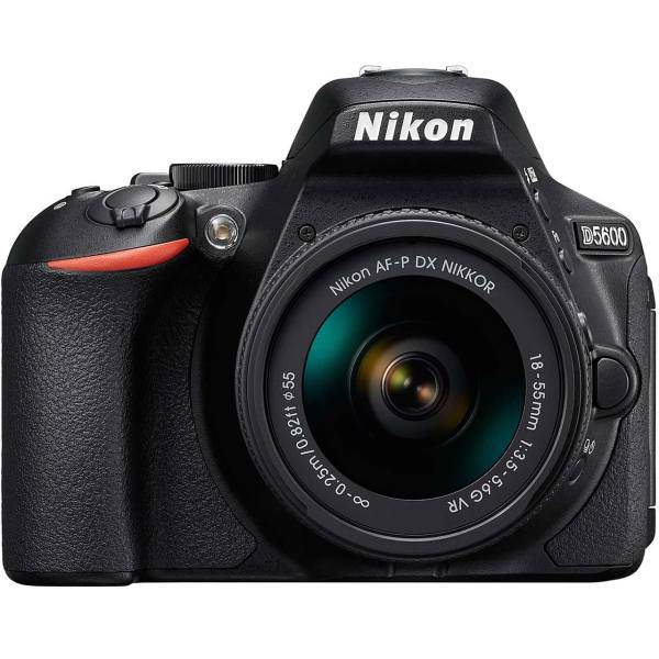 Nikon D5600 Digital Camera With 18-55mm VR AF-P Lens، دوربین دیجیتال نیکون مدل D5600 به همراه لنز 18-55 میلی متر VR AF-P