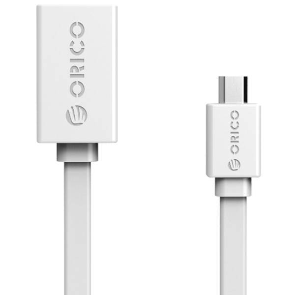 Orico COF2-15 OTG Cable 0.15m، کابل OTG اوریکو مدل COF2-15 به طول 0.15 متر