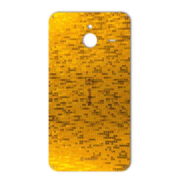 MAHOOT Gold-pixel Special Sticker for Microsoft Lumia 640 XL، برچسب تزئینی ماهوت مدل Gold-pixel Special مناسب برای گوشی Microsoft Lumia 640 XL