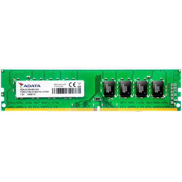ADATA Premier DDR4 2133MHz CL15 Single Channel Desktop RAM - 16GB، رم دسکتاپ DDR4 تک کاناله 2133 مگاهرتز CL15 ای دیتا مدل Premier ظرفیت 16 گیگابایت