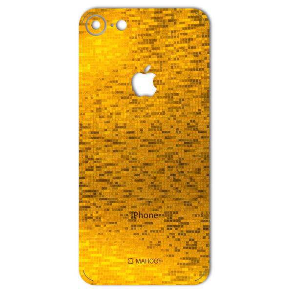 MAHOOT Gold-pixel Special Sticker for iPhone 7، برچسب تزئینی ماهوت مدل Gold-pixel Special مناسب برای گوشی iPhone 7