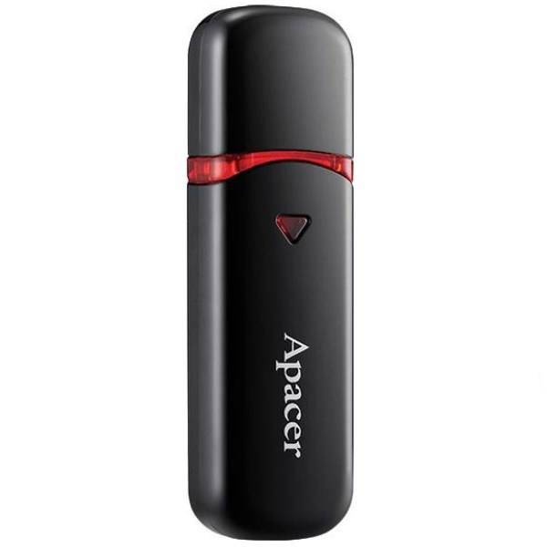 Apacer AH333 Pen Cap USB 2.0 Flash Memory - 8GB، فلش مموری USB اپیسر مدل AH333 ظرفیت 8 گیگابایت
