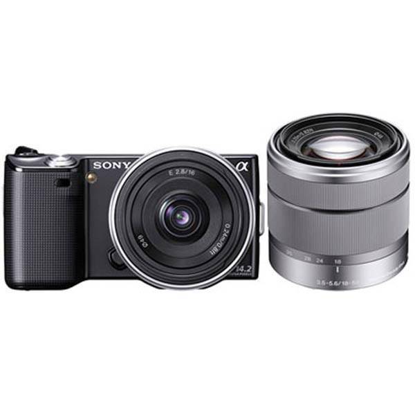 Sony Alpha NEX-5 Double Lens، دوربین دیجیتال سونی آلفا-ان ایی ایکس 5 - 2 لنز