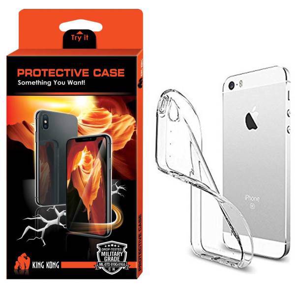 Hyper Protector King Kong Glass Screen Protector For Apple Iphone 5 5S Se، کاور کینگ کونگ مدل Protective TPU مناسب برای گوشی اپل آیفون 5/5S/SE