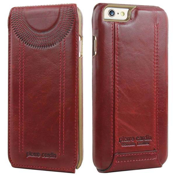 Pierre Cardin PCL-P04 Leather Cover For iPhone 6 / 6s، کاور چرمی پیرکاردین مدل PCL-P04 مناسب برای گوشی آیفون 6 / 6s