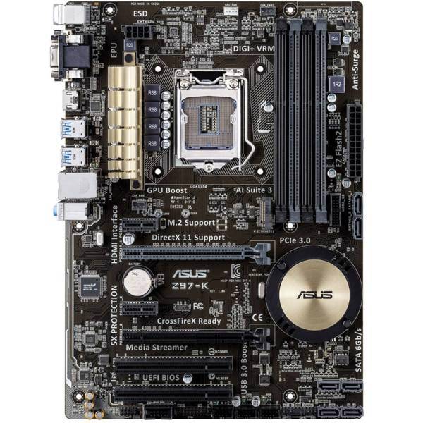 ASUS Z97-K Motherboard، مادربرد ایسوس مدل Z97-K