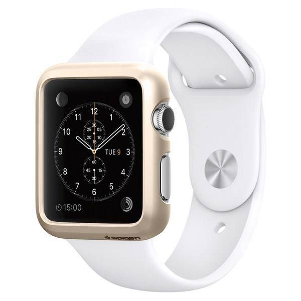 Spigen Thin Fit Apple Watch Cover - 38mm، کاور اپل واچ اسپیگن مدل Thin Fit سایز 38