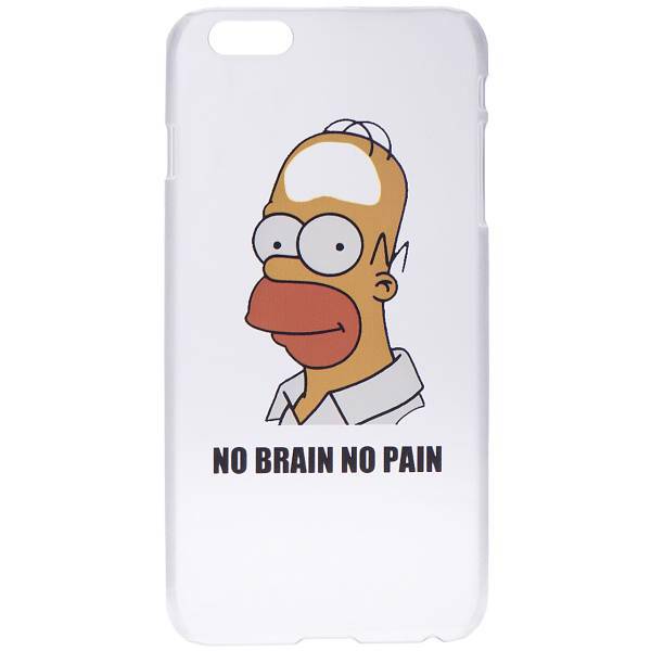 Homer Simpson Cover For iPhone 6 Plus - Type 2، کاور گوشی موبایل مدل Homer Simpson مناسب برای آیفون 6 پلاس - طرح 2