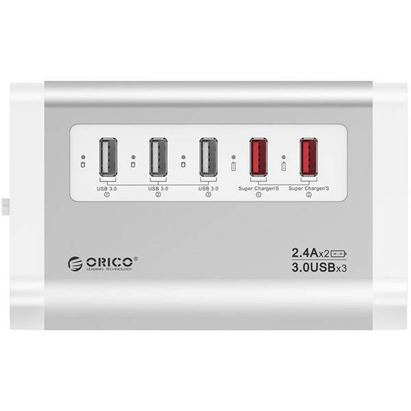 Orico UH3C2 5-Port USB 3.0 Hub، هاب USB 3.0 پنج پورت اوریکو مدل UH3C2
