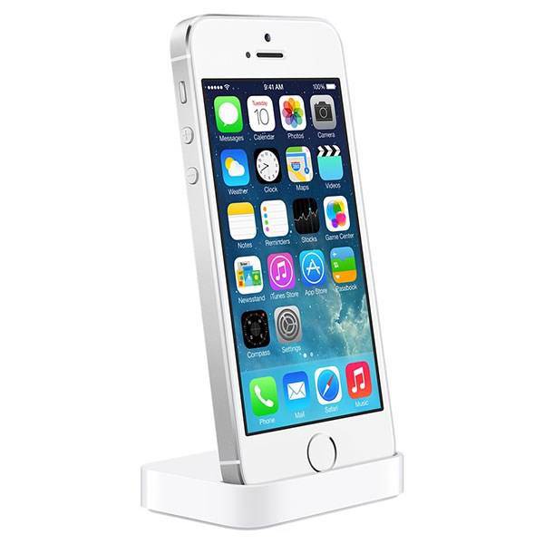 Apple iPhone 5s Dock - MF030، داک شارژر اوریجینال اپل آیفون 5s مدل MF030