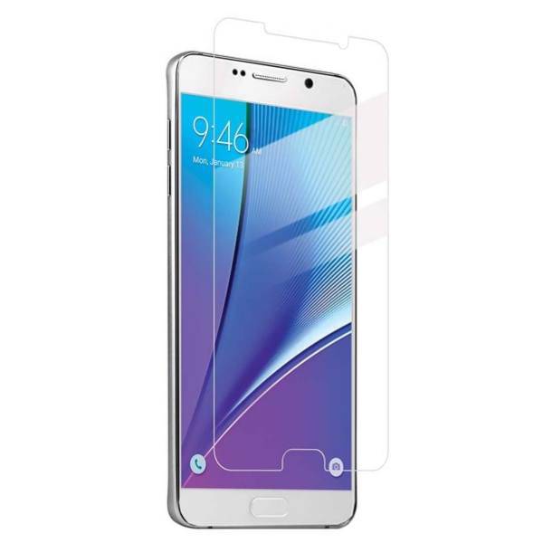 9H Glass Screen Protector For Samsung Note 5، محافظ صفحه نمایش شیشه ای 9 اچ مناسب برای گوشی سامسونگ Note 5